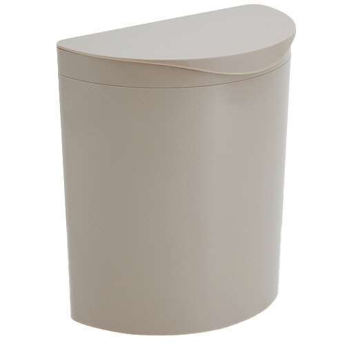 伊勢藤　壁掛けダストボックス　Meluna　mini（メルナミニ）　4L　マグネットシート付　ベージュ　I-606BE　1個（ご注文単位1個）【直送品】