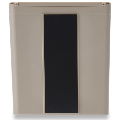 伊勢藤 壁掛けダストボックス Meluna mini(メルナミニ) 4L マグネットシート付 ベージュ I-606BE 1個(ご注文単位1個)【直送品】