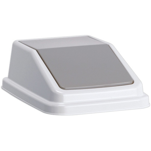 テラモト　エコ分別トラッシュペールW　30　蓋　ペットボトル　灰　DS-245-208-5　1個（ご注文単位1個）【直送品】