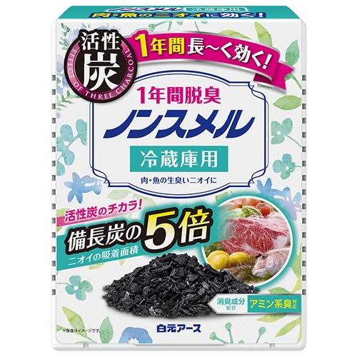 白元アース　ノンスメル　冷蔵庫用置き型　1年間脱臭　1個（ご注文単位1個）【直送品】
