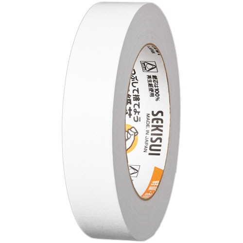 積水化学工業　ホワイティクラフトテープ　No.500W　25mm×50m　K500W01　1パック（10巻）（ご注文単位1パック）【直送品】
