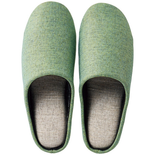 ソフトチャールススリッパ　M　グリーン　1足（ご注文単位1足）【直送品】