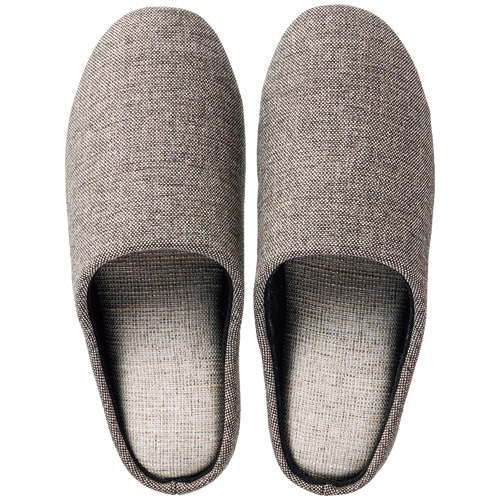 ソフトチャールススリッパ　M　グレー　1足（ご注文単位1足）【直送品】