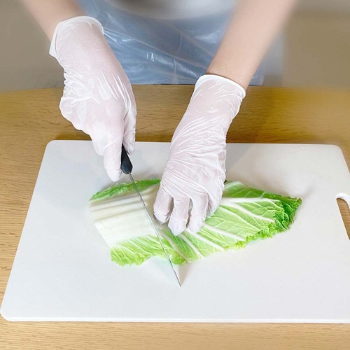 錦尚金 ゆうゆうグローブ ニトリルフィットグローブ パウダーフリー ホワイト M 1箱(100枚)(ご注文単位1箱)【直送品】