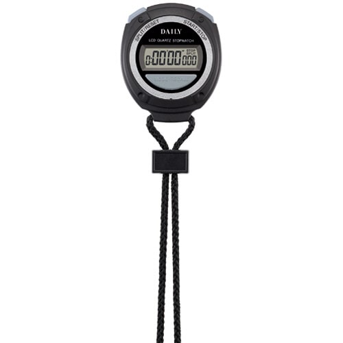 リズム DAILY ストップウォッチ060 8RDA60DA02 1個(ご注文単位1個)【直送品】