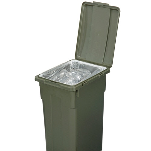 新輝合成 TONBO 連結カラー分別ペール 45L カーキグリーン 02068-2 1台(ご注文単位1台)【直送品】