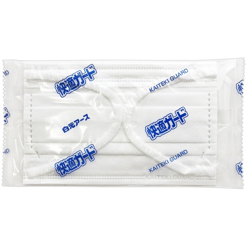 白元アース 快適ガードマスク 小さめ 個包装 1箱(30枚)(ご注文単位1箱)【直送品】