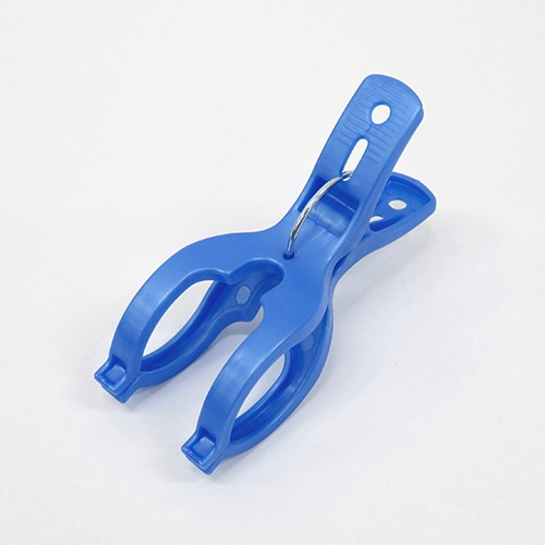 東和産業 ネオスール ワイド竿ピンチ ブルー・ホワイト 1パック(10個)(ご注文単位1パック)【直送品】