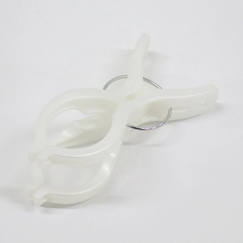 東和産業 ネオスール ワイド竿ピンチ ブルー・ホワイト 1パック(10個)(ご注文単位1パック)【直送品】