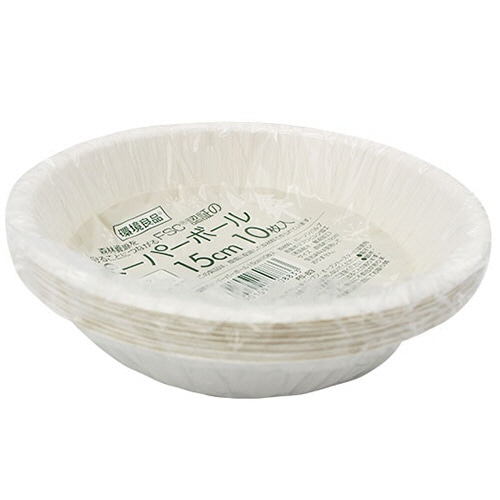 アートナップ　環境良品　ペーパーボール　約15cm　FS-83　1パック（10枚）（ご注文単位1パック）【直送品】