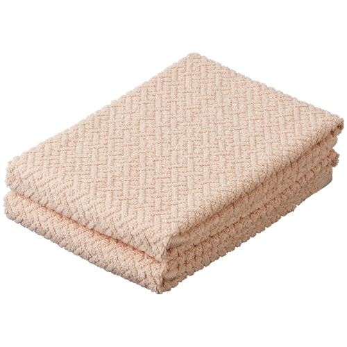 林 ホテルタイプ フェイスタオル(バラエティカラー4) ベージュ FO600228 1パック(2枚)(ご注文単位1パック)【直送品】