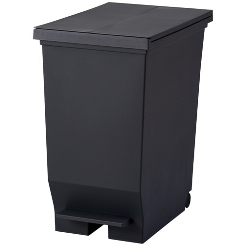 アスベル　エバン　両開きペダルペール　40L　ブラック　A630477　1台（ご注文単位1台）【直送品】