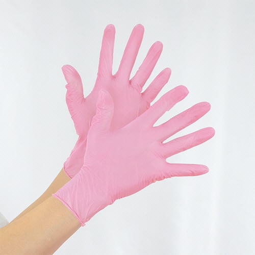 オオサキメディカル オオサキ ハイブリッドグローブI ピンク S 70027 1箱(200枚)(ご注文単位1箱)【直送品】