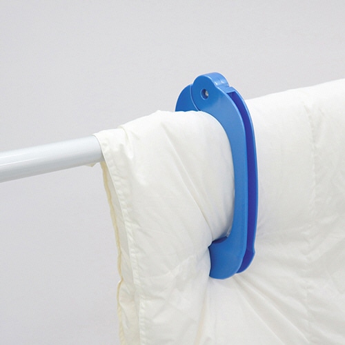 東和産業 ネオスール ふとんばさみ ブルー 1パック(2個)(ご注文単位1パック)【直送品】