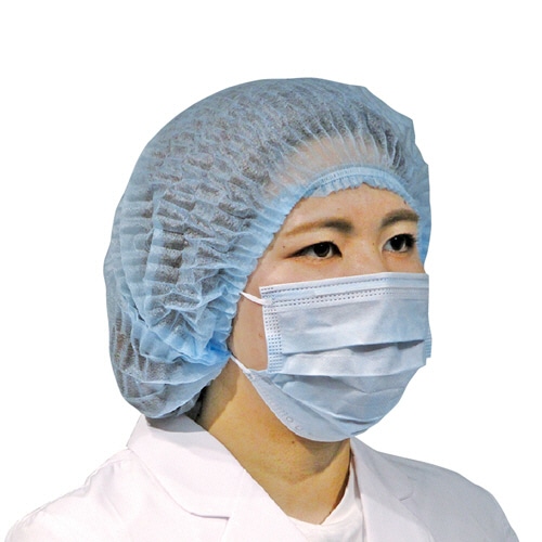 ファーストレイト スリム・キャップ ブルー FR-5006 1箱(100枚)(ご注文単位1箱)【直送品】