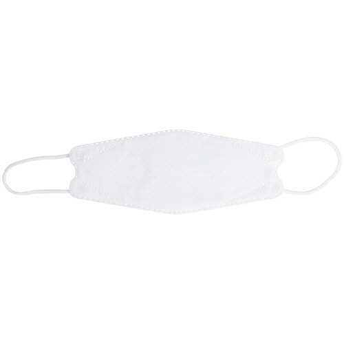 iiもの本舗 3D立体マスク ダイヤモンド型 ホワイト 1箱(50枚)(ご注文単位1箱)【直送品】