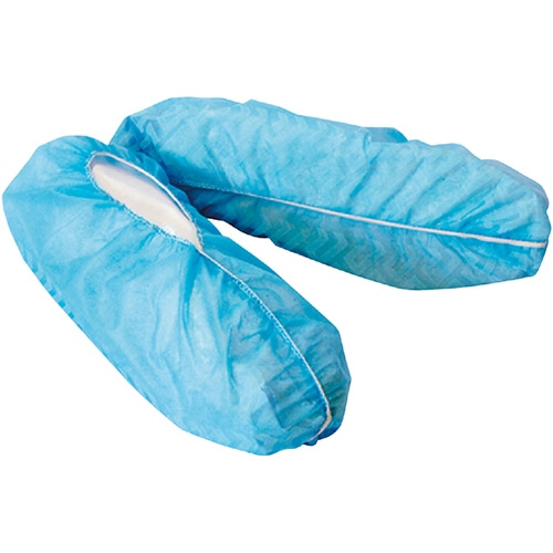 ファーストレイト シューカバー(不織布製) ブルー FR-205 1箱(100枚)(ご注文単位1箱)【直送品】
