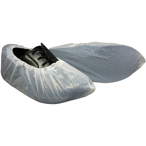 ファーストレイト PEシューカバー 乳白色 FR-207 1箱(100枚)(ご注文単位1箱)【直送品】