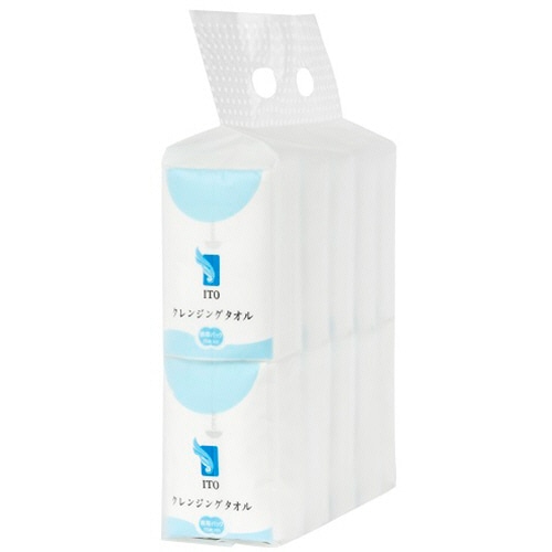 アィティーオー　ITOクレンジングタオル　携帯パック　1パック（150枚：15枚×10袋）（ご注文単位1パック）【直送品】