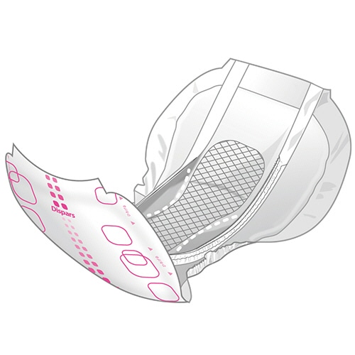 光洋　ディスパース　オンリーワンケア　からだカーブパッド　レギュラー　1パック（32枚）（ご注文単位1パック）【直送品】