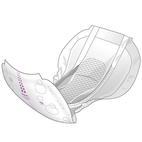 光洋　ディスパース　オンリーワンケア　からだカーブパッド　エキストラワイド　1パック（28枚）（ご注文単位1パック）【直送品】