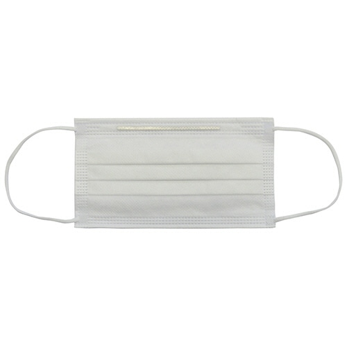 川西工業　超ぴったりノーズフィットマスク　3層式　フリーサイズ　ホワイト　#7134　1箱（50枚）（ご注文単位1箱）【直送品】