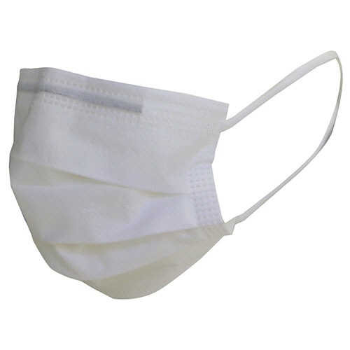 川西工業　超ぴったりノーズフィットマスク　3層式　フリーサイズ　ホワイト　#7134　1箱（50枚）（ご注文単位1箱）【直送品】