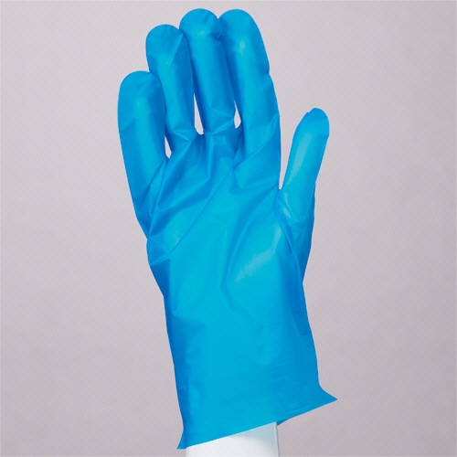 旭創業 フレッシュエンボス(バイオマス) S 外エンボス ブルー 1箱(200枚)(ご注文単位1箱)【直送品】