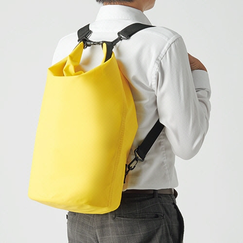NOAH　防水ドライバッグ　イエロー　20L　ZLWDB-20L-CY　1個（ご注文単位1個）【直送品】