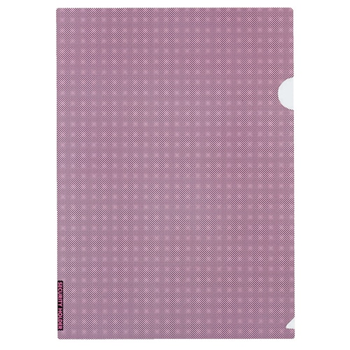 コクヨ　クリヤーホルダー（セキュリティビュー）　A4　ピンク　フ-SS750P　1セット（5枚）（ご注文単位1セット）【直送品】