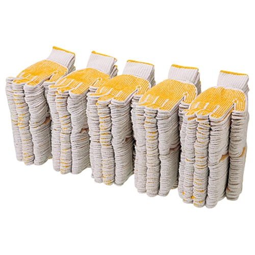 TANOSEE　すべり止め軍手　1セット（120双：12双×10パック）（ご注文単位1セット）【直送品】