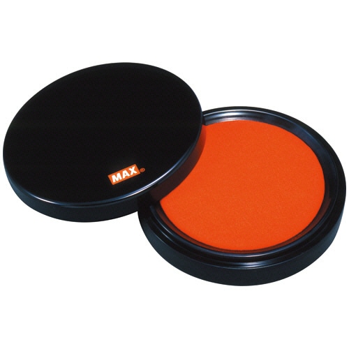 マックス 瞬乾朱肉プレミオ 60号 SA-6004PSカミバコ 1セット(10個)(ご注文単位1セット)【直送品】