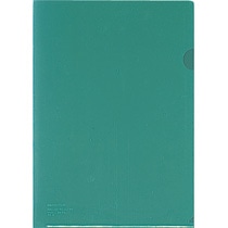 ライオン事務器　PPカラーホルダー　A4　厚さ0.2mm　グリーン　CF-6K　1セット（5枚）（ご注文単位1セット）【直送品】