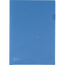 ライオン事務器　PPカラーホルダー　A4　厚さ0.2mm　ブルー　CF-6K　1セット（5枚）（ご注文単位1セット）【直送品】
