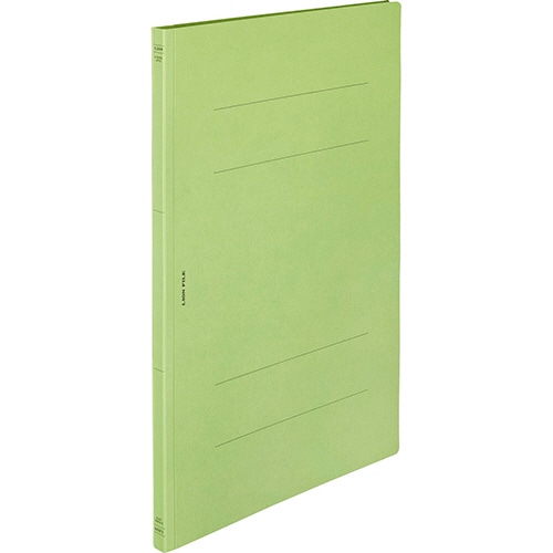 ライオン事務器　フラットファイル（環境）　樹脂押え具　A3タテ　150枚収容　背幅18mm　緑　A-599KA3S　1セット（10冊）（ご注文単位1セット）【直送品】