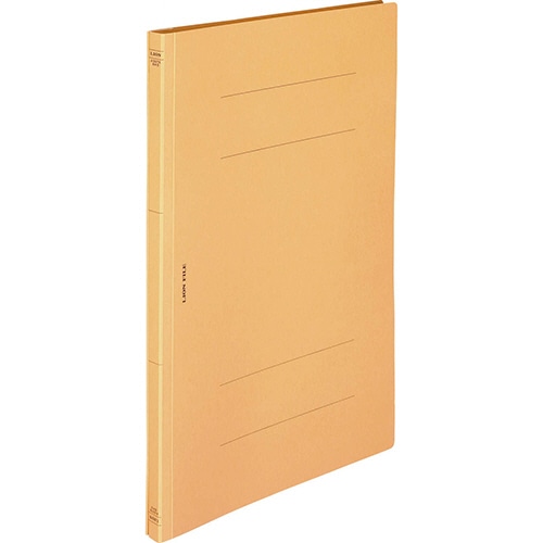 ライオン事務器 フラットファイル(環境) 樹脂押え具 B4タテ 150枚収容 背幅18mm 黄 A-507KB4S 1セット(10冊)(ご注文単位1セット)【直送品】