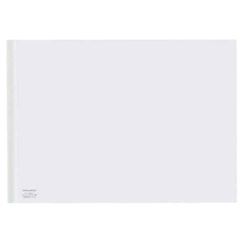 コクヨ　レールクリヤーホルダー　A3ヨコ　20枚収容　白　フ-768NW　1セット（5冊）（ご注文単位1セット）【直送品】