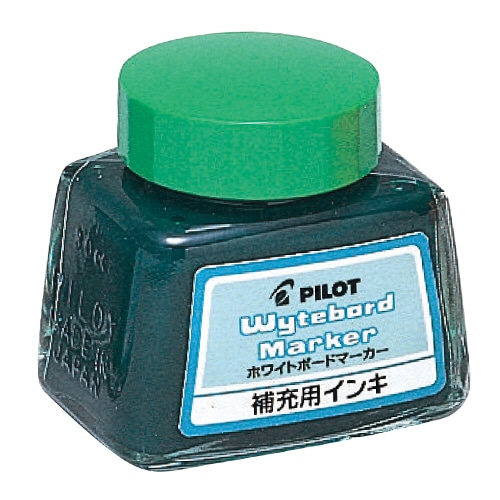 パイロット　ホワイトボードマーカー補充インキ　30ml　グリーン　WBMA-40RF-G　1セット（10個）（ご注文単位1セット）【直送品】