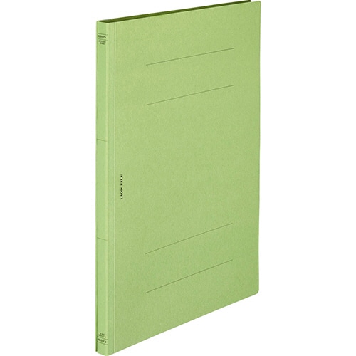 ライオン事務器　フラットファイル（環境）　樹脂押え具　B4タテ　150枚収容　背幅18mm　緑　A-509KB4S　1セット（10冊）（ご注文単位1セット）【直送品】