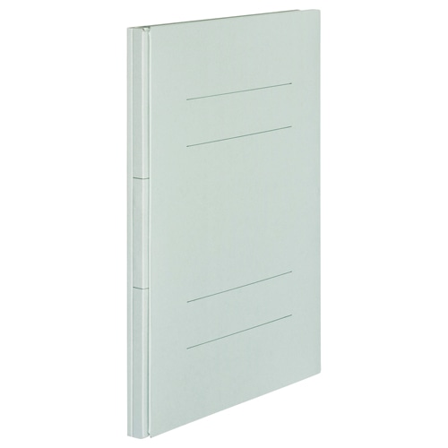 TANOSEE　背幅伸縮フラットファイル　A4タテ　1000枚収容　背幅18～118mm　グレー　1セット（10冊）（ご注文単位1セット）【直送品】