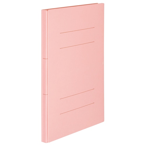 TANOSEE　背幅伸縮フラットファイル　A4タテ　1000枚収容　背幅18～118mm　ピンク　1セット（10冊）（ご注文単位1セット）【直送品】