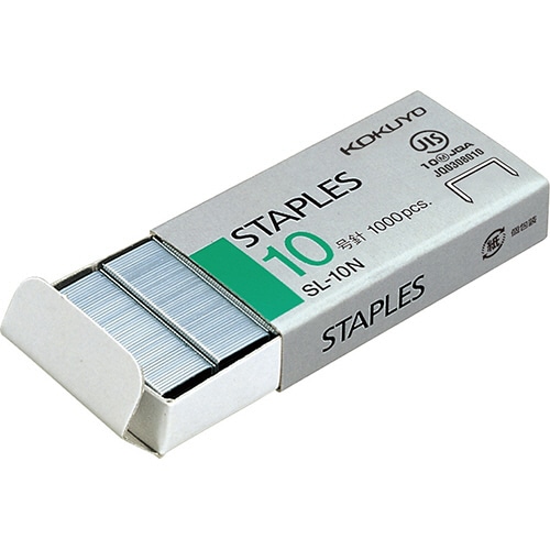 コクヨ ステープル針 10号針 50本連結×20個入 SL-10N 1セット(800箱)(ご注文単位1セット)【直送品】