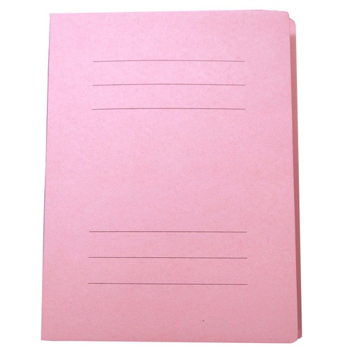 ナカバヤシ　フラットファイルJ　A4タテ　150枚収容　背幅18mm　ピンク　フF-J80P　1セット（10冊）（ご注文単位1セット）【直送品】