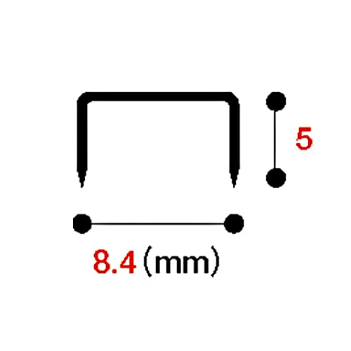 マックス ホッチキス針 小型10号シリーズ 50本連結×20個入 No.10-1M 1セット(100箱:20箱×5パック)(ご注文単位1セット)【直送品】