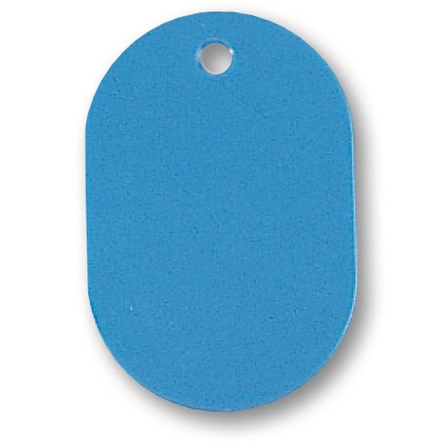 ソニック　番号札　小　無地　青　NF-751-B　1セット（100個：10個×10パック）（ご注文単位1セット）【直送品】