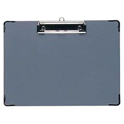 ライオン事務器 ボール用箋挟 B5ヨコ 灰 CS-111 1セット(10枚)(ご注文単位1セット)【直送品】