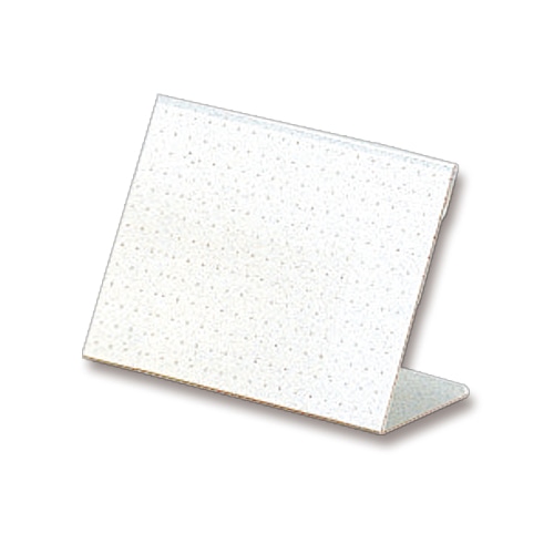 ライオン事務器 カード立 L型(再生PET樹脂製) W100×H65mm L-100K 1セット(20個)(ご注文単位1セット)【直送品】