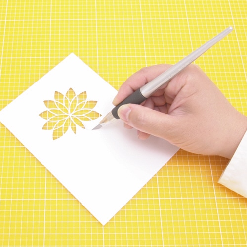 NTカッター デザインナイフ D-500GP 1セット(20本)(ご注文単位1セット)【直送品】