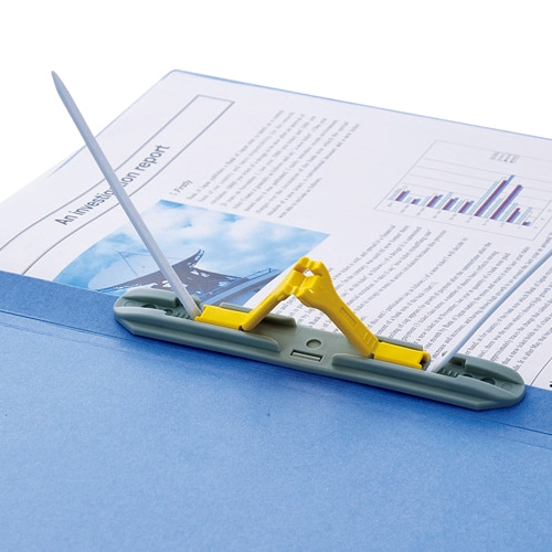 TANOSEE　背幅伸縮フラットファイル　A4タテ　1000枚収容　背幅18～118mm　ブルー　1セット（30冊）（ご注文単位1セット）【直送品】