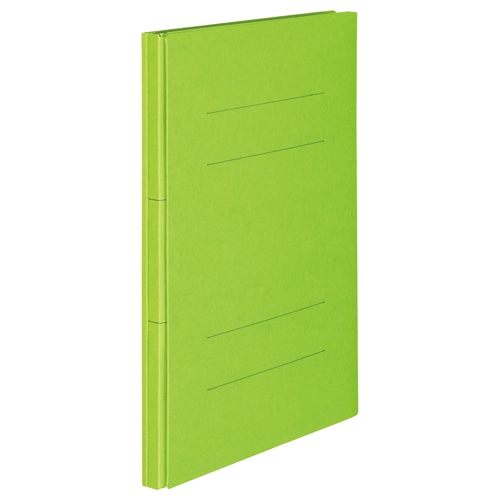 TANOSEE　背幅伸縮フラットファイル　A4タテ　1000枚収容　背幅18～118mm　グリーン　1セット（30冊）（ご注文単位1セット）【直送品】